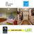ETI 3.68 in. H X 10 in. W X 10 in. L White Ceiling Light