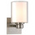 Design House 10.3 in. H X 5.5 in. W Satin Nickel Light Fixture