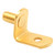 Prime-Line Gold Steel Shelf Shelf Support Peg 0.69 in. L 25 lb