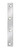 Ace 6 in. H X 0.75 in. W X 0.131 in. L Zinc Mending Brace