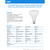 Feit BR30 E26 (Medium) LED Bulb Daylight 65 Watt Equivalence 12 pk
