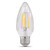Feit F15 E26 (Medium) Post Lantern LED Bulb Soft White 60 Watt Equivalence 1 pk