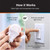 Feit A19 E26 (Medium) LED Bulb Multi-Colored 60 Watt Equivalence 1 pk