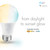 Globe Electric Wi-Fi Smart Home A19 E26 (Medium) LED Bulb Tunable White 60 Watt Equivalence 1 pk