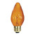 Westinghouse 25 W F15 Decorative Incandescent Bulb E26 (Medium) Amber 2 pk