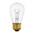 Sylvania 11 W S14 Utility Incandescent Bulb E26 (Medium) Clear 6 pk