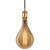 Feit 60 W PS52 Decorative Incandescent Bulb E26 (Medium) Amber 1 pk