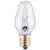 Westinghouse 7 W C7 Specialty Incandescent Bulb E12 (Candelabra) White 2 pk