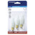 Westinghouse 7.5 W E12 Decorative Incandescent Bulb E12 (Candelabra) White 3 pk