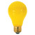 Satco 60 W A19 A-Line Incandescent Bulb E26 (Medium) Yellow 2 pk