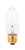Satco 25 W B11 Decorative Incandescent Bulb E26 (Medium) Soft White 1 pk