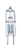 Westinghouse 10 W JC Decorative Halogen Bulb 120 lm White 1 pk