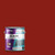 Beyond Paint Matte Poppy Water-Based All-In-One Paint Exterior and Interior 1 gal