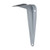 Hampton Gray Steel Shelf Bracket 18 Ga. 4x6 in. L 100 lb
