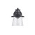 Globe Electric Juno 1-Light Matte Black Wall Sconce