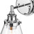 Globe Electric Parker 1-Light Chrome Wall Sconce