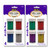 Bazic Products Assorted Primary Glitter Shaker Exterior and Interior 1.12 oz