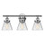 Globe Electric Parker 3-Light Chrome Wall Sconce