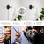 Globe Electric 3 in 1 Hardwire or Plug-In 1-Light Matte Wall Sconce