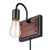 Globe Electric Williams 1-Light Matte Black Wall Sconce