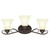 Westinghouse 3 Oil Rubbed Bronze Bronze Wall Sconce
