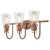 Westinghouse Ashton 3-Light Washed Copper Wall Sconce