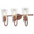 Westinghouse Ashton 3-Light Washed Copper Wall Sconce