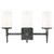 Westinghouse 3 Matte Black Wall Sconce