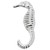 Laurey Oceana Specialty Cabinet Knob 67 mm D 16 mm 1 each