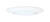 Halo Matte White 6 in. W Glass LED Shower Lens/Trim 60 W