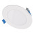 Halo HLB Lite Matte White 4 in. W LED Smart-Enabled Canless Recessed Downlight 10.1 W