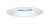 Halo Matte White 6 in. W Metal Incandescent Recessed Air Tite Trim
