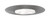 Halo Satin Nickel 6 in. W Open Trim