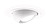 Halo White 5 in. W Metal Eyeball Trim