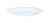 Halo Matte White 6 in. W Incandescent Shower Lens/Trim