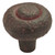 Hickory Hardware Refined Rustic Round Cabinet Knob 1-1/4 in. D Iron 1 pk