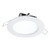 Halo White 4 in. W Plastic LED Canless Recessed Downlight 9.7 W