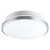 Globe Electric DuoBright 4.6 in. H X 13.4 in. W X 13.4 in. L White LED Ceiling Light Fixture