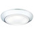 Westinghouse Chrome Metallic 5.5 in. W Steel LED Canless Recessed Downlight
