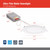 Juno WF6 Matte White 6 in. W Plastic LED Canless Recessed Downlight 13 W