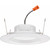 Juno Matte White 4.95 in. W Plastic LED Recessed Downlight 10.2 W