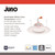 Juno Matte White 4.95 in. W Plastic LED Recessed Downlight 10.2 W