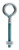 Hampton 1/4 in. X 3 in. L Zinc-Plated Steel Eyebolt Nut Included