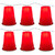 Brite Star Incandescent Party Cup String Light Set Red 10 lights