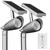 Feit Smart Home Dusk to Dawn Solar Powered LED Nickel Smart-Enabled Spotlight