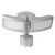 Feit LED Motion-Sensing Hardwired LED Gray Security Floodlight