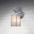 Heath Zenith Silver Motion-Sensing Incandescent Wall Lantern