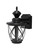 Heath Zenith Black Motion-Sensing LED Wall Lantern