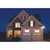 Halo Switch Hardwired LED Bronze Floodlight