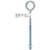 Hampton 5/16 in. X 6 in. L Zinc-Plated Steel Eyebolt Nut Included